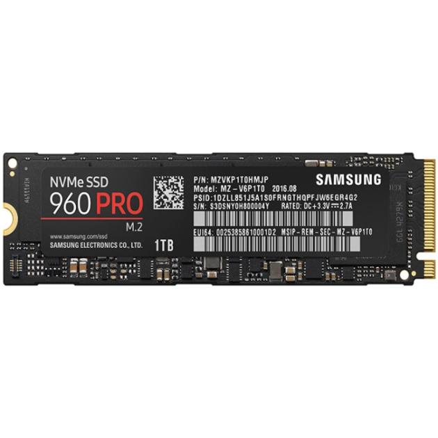

Samsung 960 Pro 1Tb M.2, PCI-E, 1024Гб
