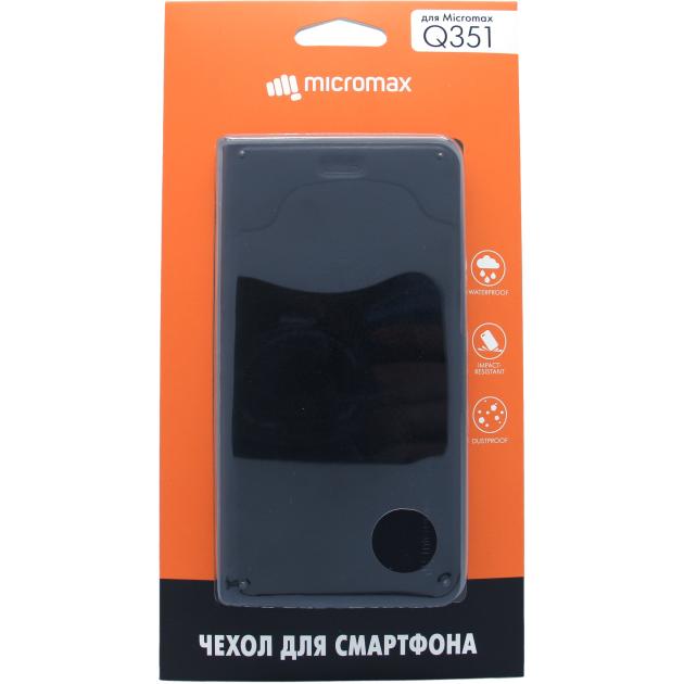 

Чехол-книжка Micromax Q351 Черный