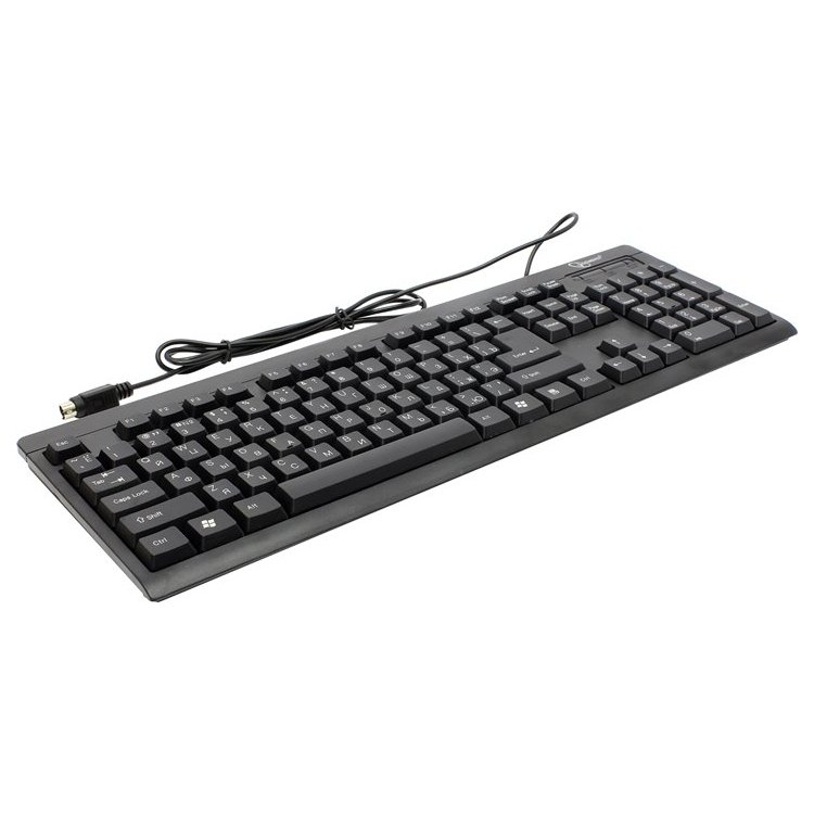 Gembird KB-8300-BL-R Black PS/2
