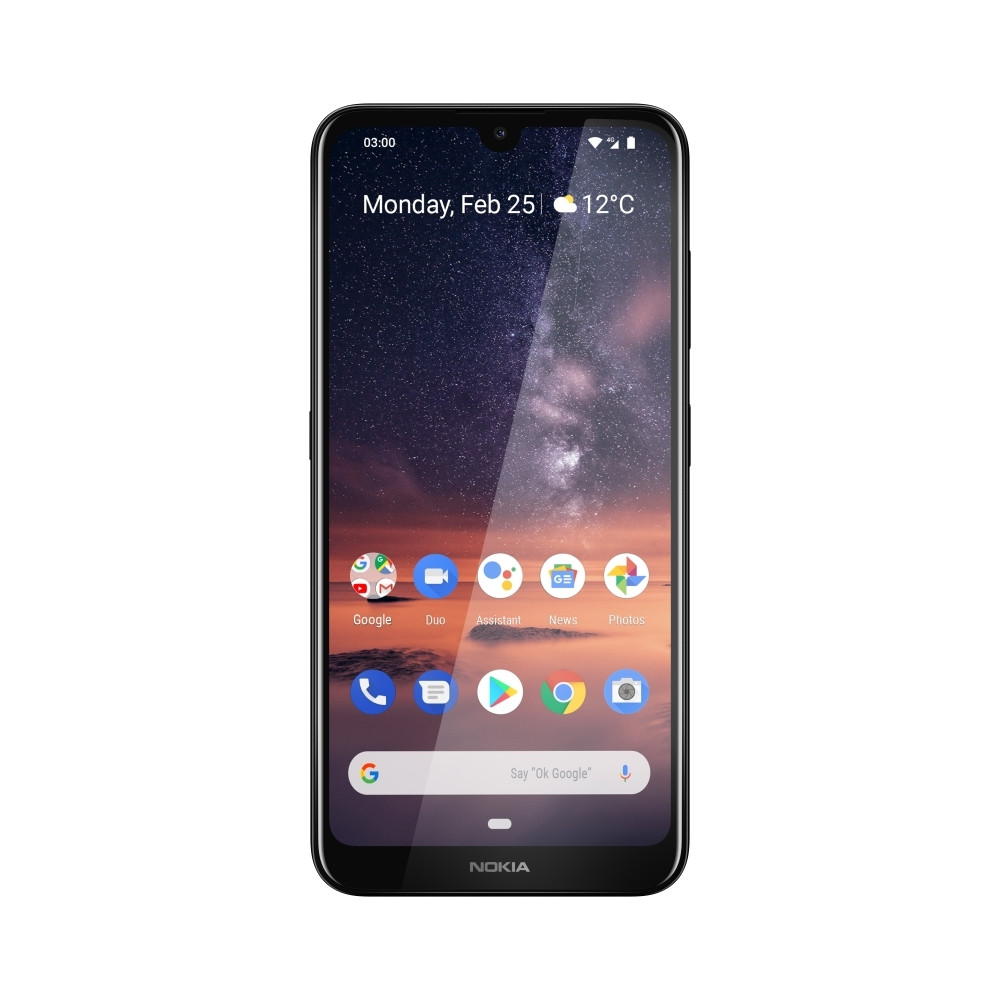 Смартфон Nokia 3.2, цена телефона. Цвет черный