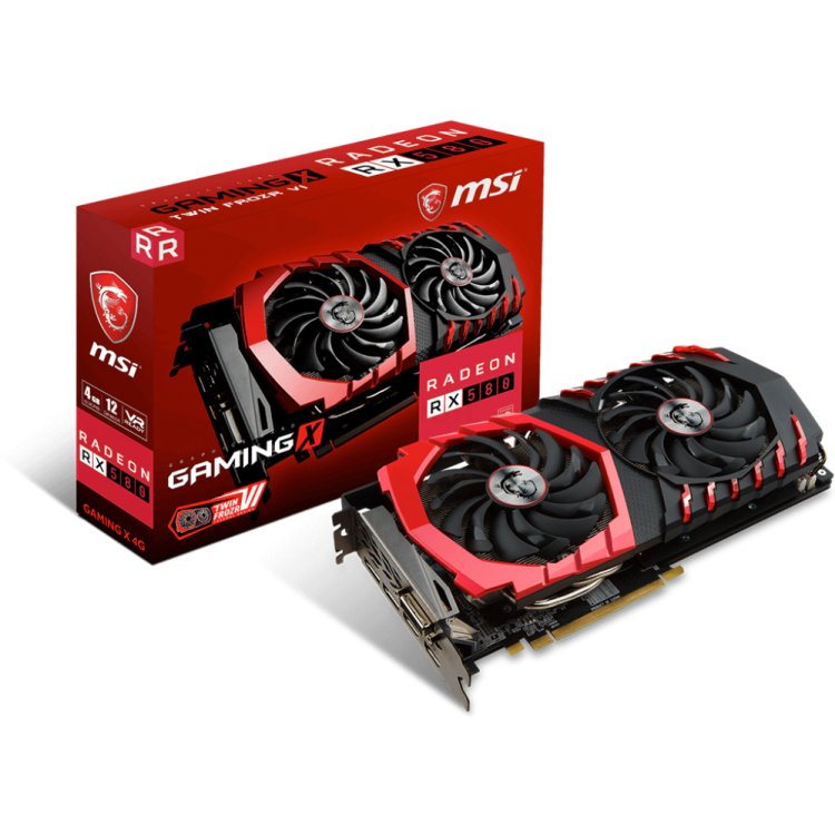 MSI Radeon RX 580 Gaming X 4G