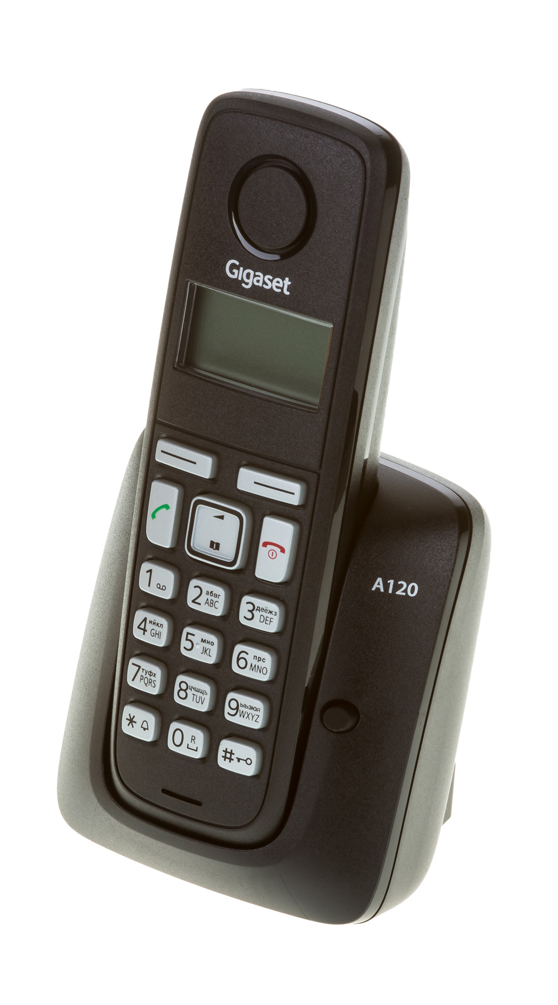 Dect телефон GIGASET A120 DUO, 2 трубки, цена. Цвет черный