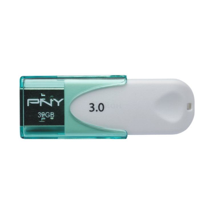 PNY Attaché 4 3.0 FD32GATT430-EF 16Гб, пластик, USB 3.0