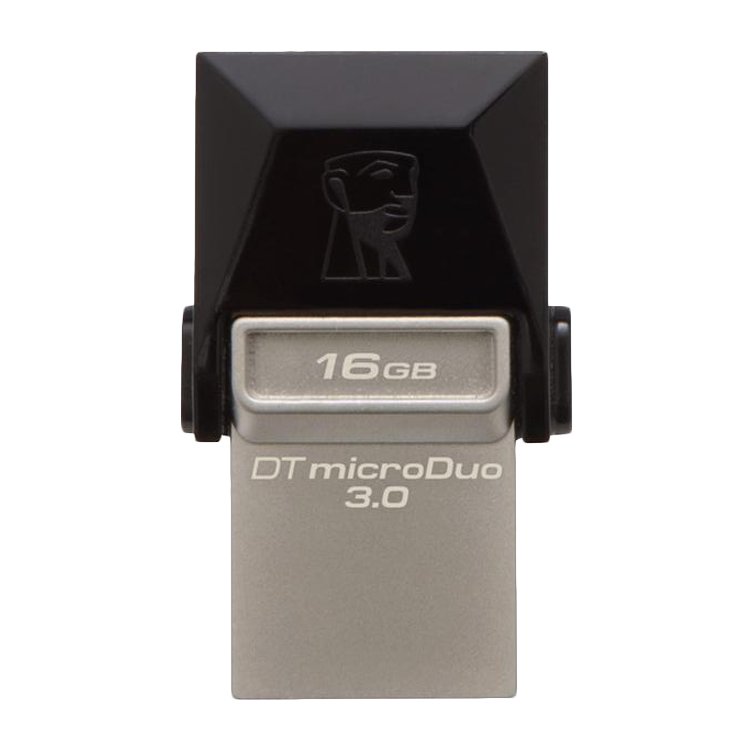 Kingston DataTraveler microDuo 3.0 16Гб, USB 2.0/microUSB