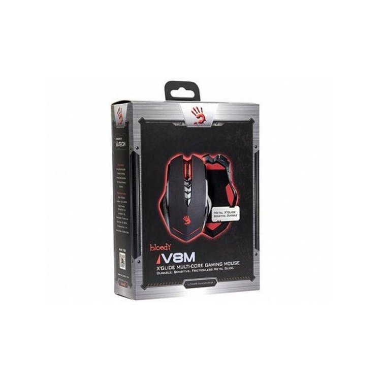 A4Tech Bloody V8M game mouse Black USB USB