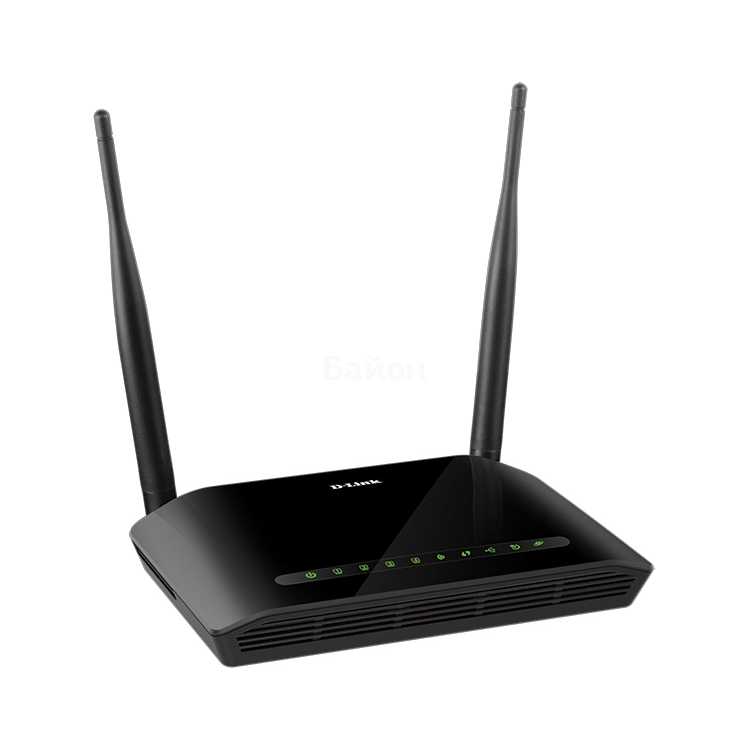 D-Link DSL-2750U/RA, 300Мбит/с, 2.4