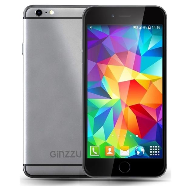 

Ginzzu S4720 8Гб, Серый, Dual SIM, 3G