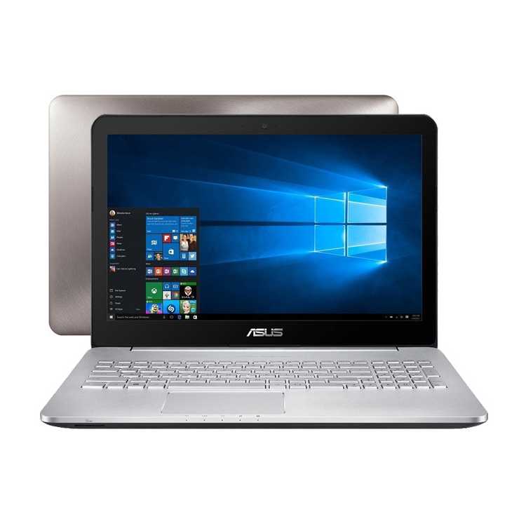 Asus VivoBook N552VX 15.6", Intel Core i5, 2300МГц, 8Гб RAM, DVD-RW, 1Тб, Серебристый, Wi-Fi, Windows 10, Bluetooth