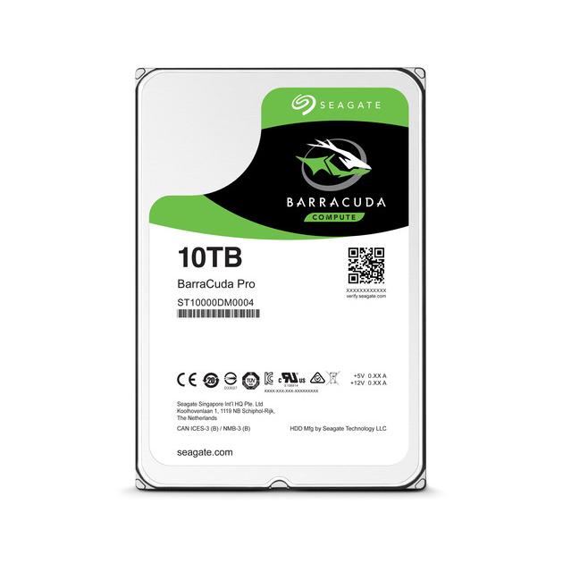 

Seagate 10TB BarraCuda Pro 10000Гб, 3.5" HDD