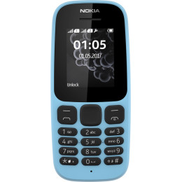 Nokia 105 2017 Голубой, 1 SIM
