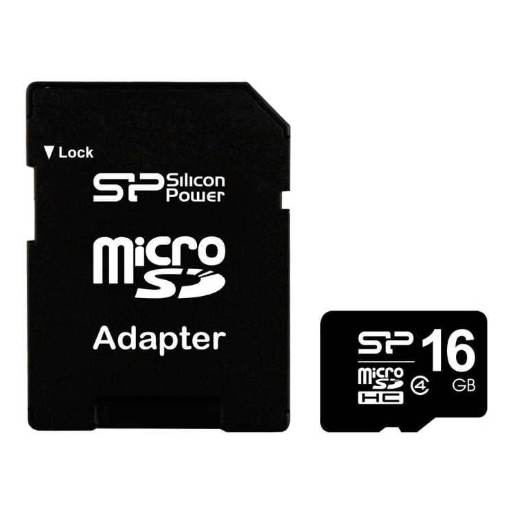 Silicon Power microSDHC Class 4 16Gb