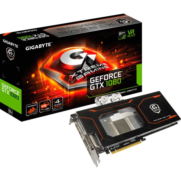 

Gigabyte GeForce GTX 1080 Xtreme Gaming WATERFORCE WB 8G