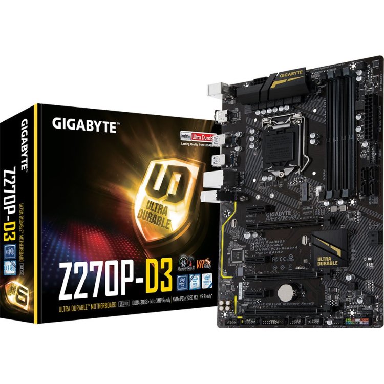 GIGABYTE GA-Z270P-D3 rev. 1.0