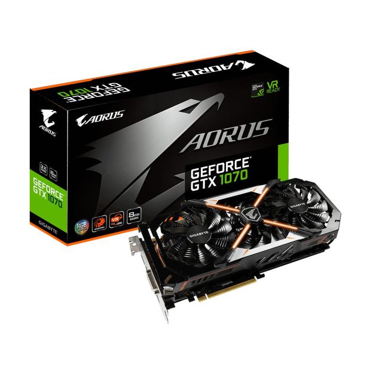 Gigabyte AORUS GeForce GTX 1070 8G rev. 1.0