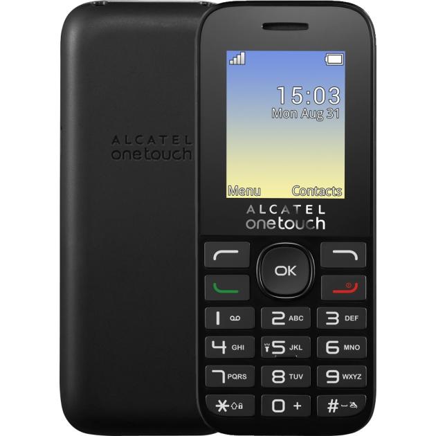 

Alcatel One Touch 1020D Черный