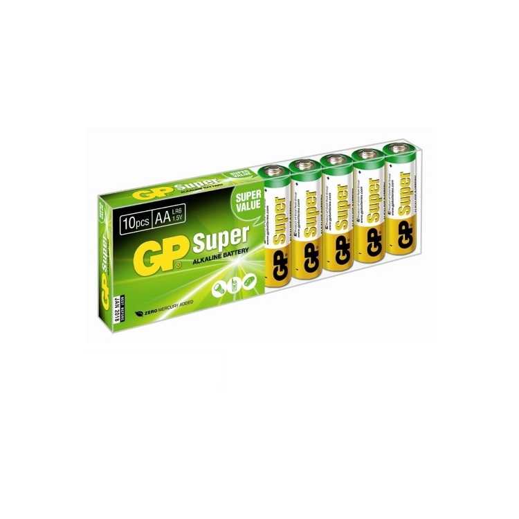 GP Super Alkaline 15A-2CRB10 10 шт AA, 10