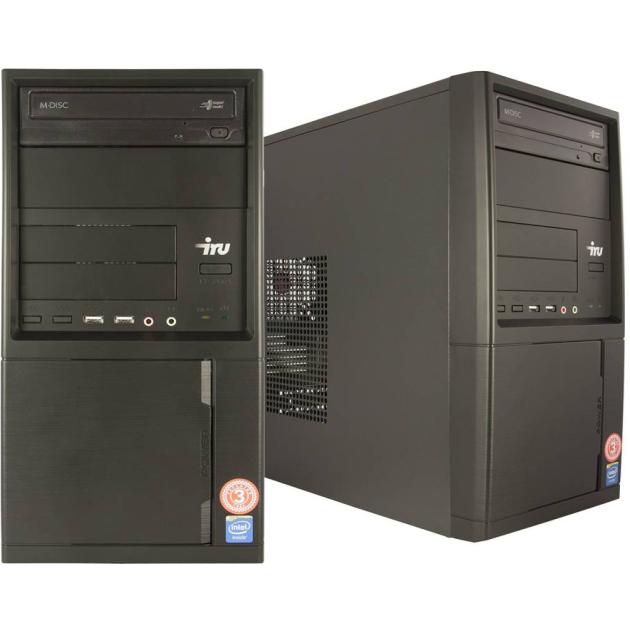 

IRU Office 311 MT Intel Core i3, 3700МГц, 8Гб RAM, 1024Гб, Win 10 Pro, Черный