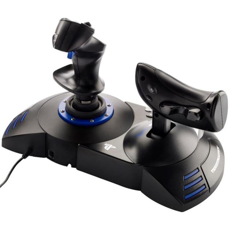 Thrustmaster T-Flight Hotas 4 Проводной, Джойстик