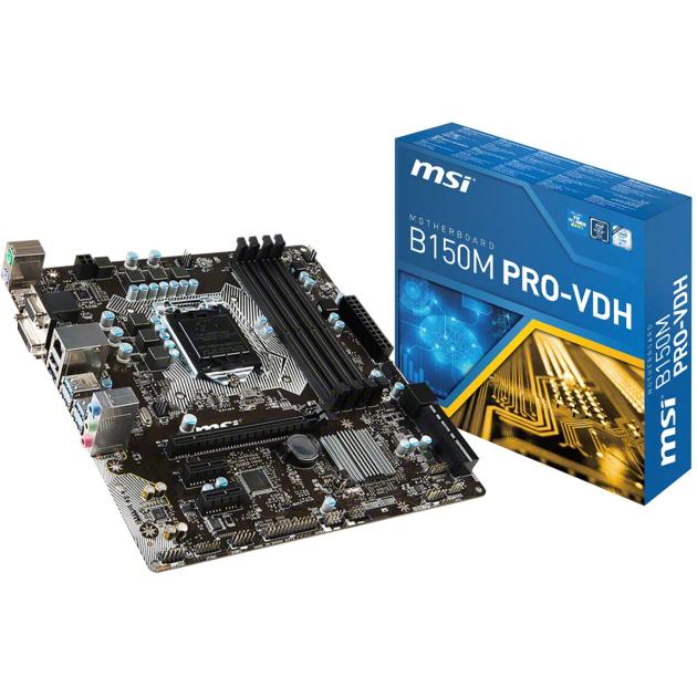 

MSI B150M PRO-VDH mATX