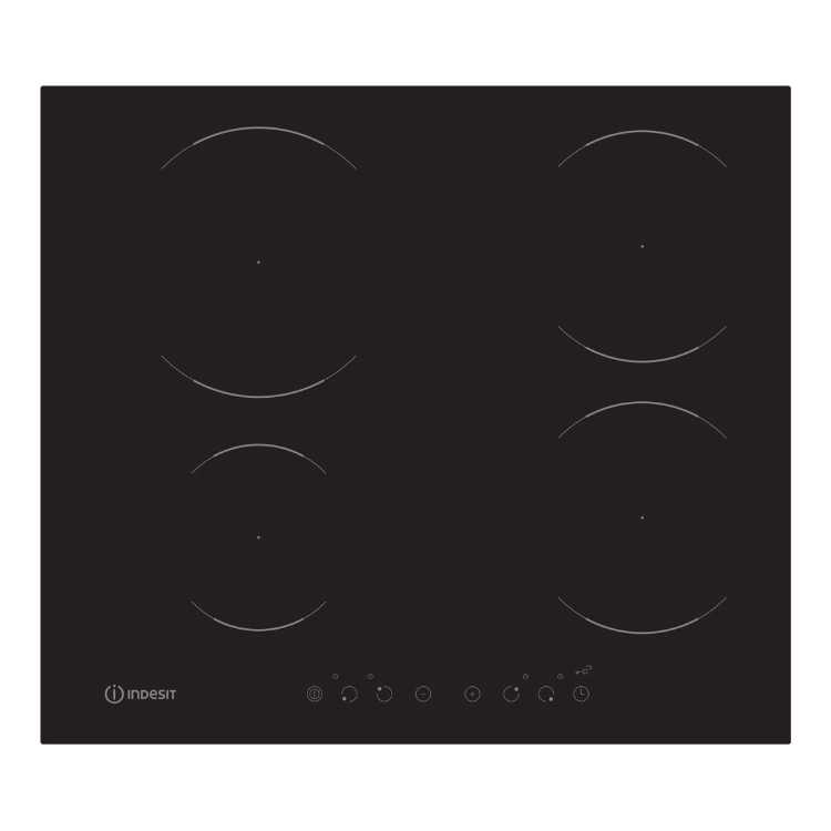 Indesit VIA 640 0 C, Электрическая, Стеклокерамика
