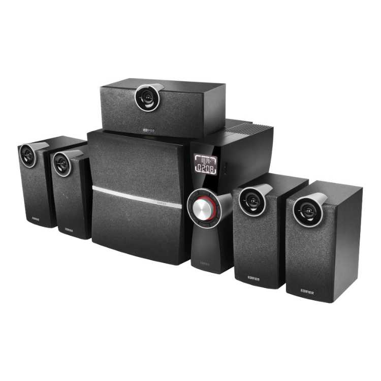 Edifier C6XD, mini jack, MDF