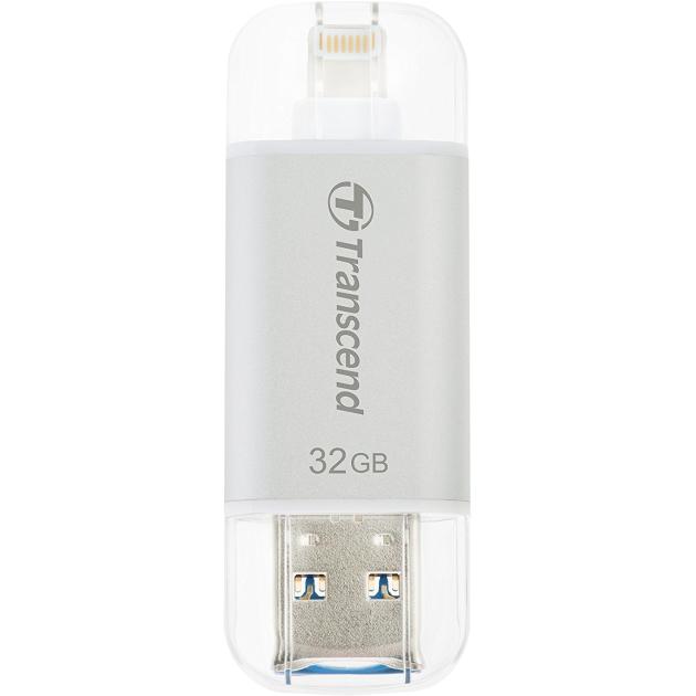 

Transcend JetDrive Go 300 32Гб, Серебристый