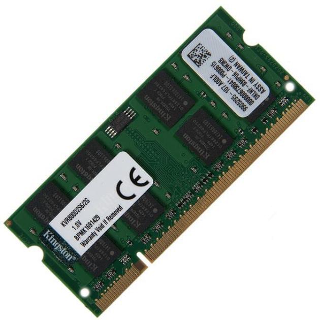 

Kingston KVR800D2S6 DDR2, 2, PC2-6400, 800