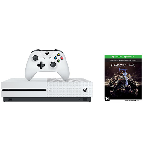 Xbox One S 500 Shadow of War