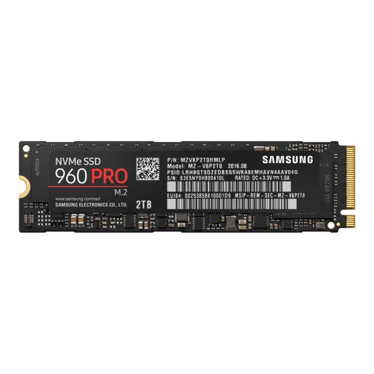 Samsung 960 Pro 2Tb M.2, PCI-E, 2048Гб