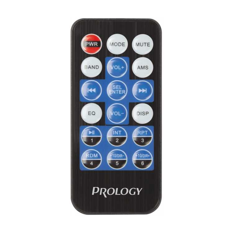 Prology CMX-140 1 DIN, зелёная подсветка