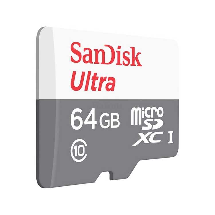 SanDisk Ultra microSDXC Class 10 UHS-I 48MB/s 64GB + SD adapter
