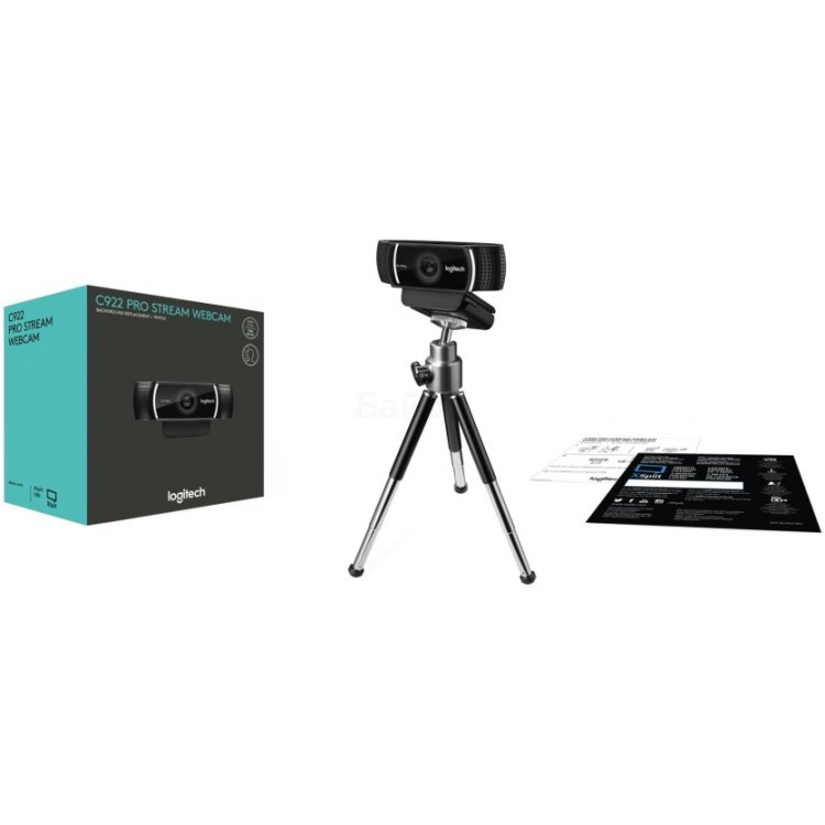 Logitech C922 Pro Stream, 1.3Мп