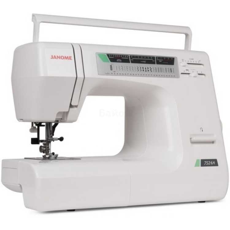 Janome 7524A электромеханическое, ротационный горизонтальный