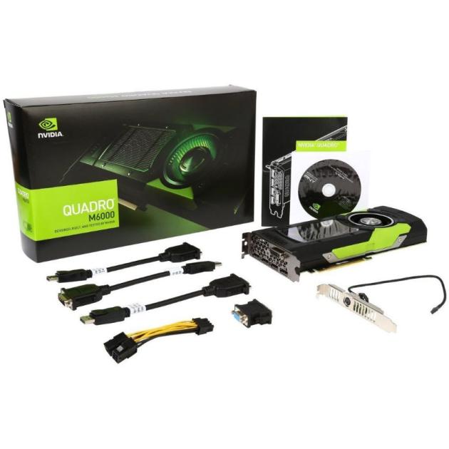 

PNY Quadro M6000 PCI-E 16x 3.0, 12288Мб, GDDR5