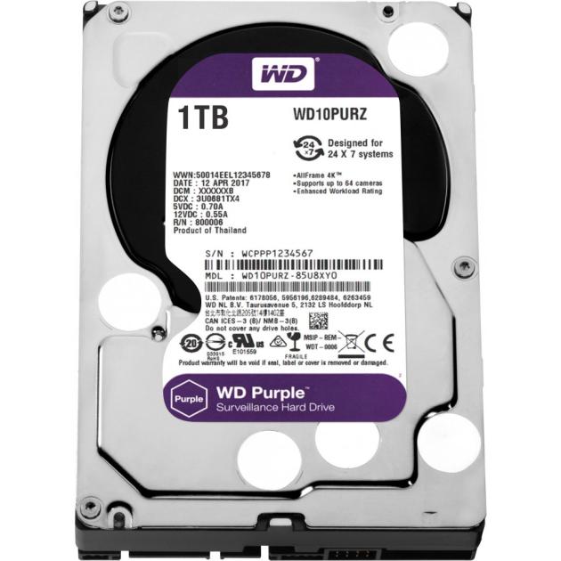 

Western Digital Purple 1000Гб