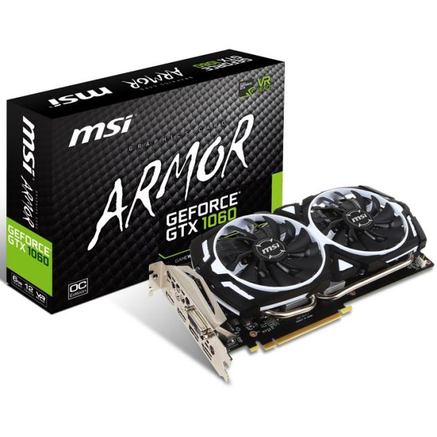 

MSI NVIDIA GeForce GTX 1060 ARMOR v.1