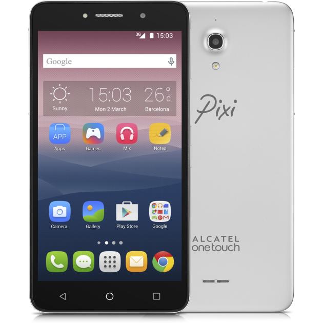 

Alcatel OneTouch Pixi 4 8050D Серебристый