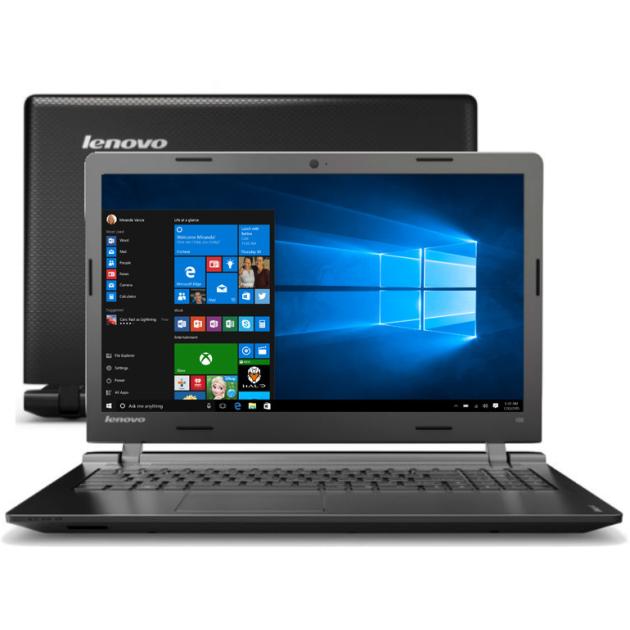 

Lenovo IdeaPad 100 15.6", Intel Celeron, 2166МГц, 2Гб RAM, DVD нет, 500Гб, Серый, Wi-Fi, Windows 10, Bluetooth