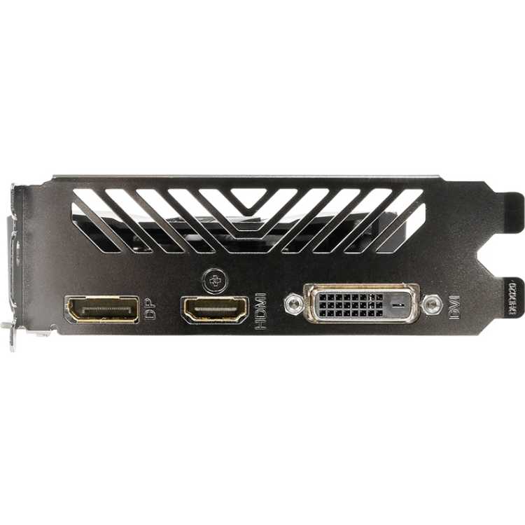 Gigabyte GeForce GTX 1050 Ti GV-N105TD5-4GD PCI-E 16x 3.0, 4096Мб, GDDR5