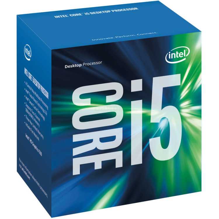 Intel Core i5-6500 Skylake 4 ядра, 3200МГц