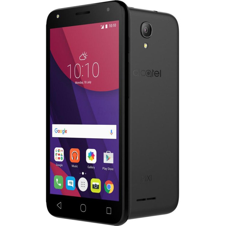 Alcatel Teléfono Móvil Libre Alcatel 5045D Pixi 4 Negro Volcano - Foto 2