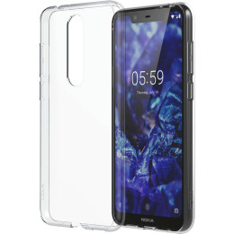 Чехол Nokia 5.1 plus Clear Case Прозрачный