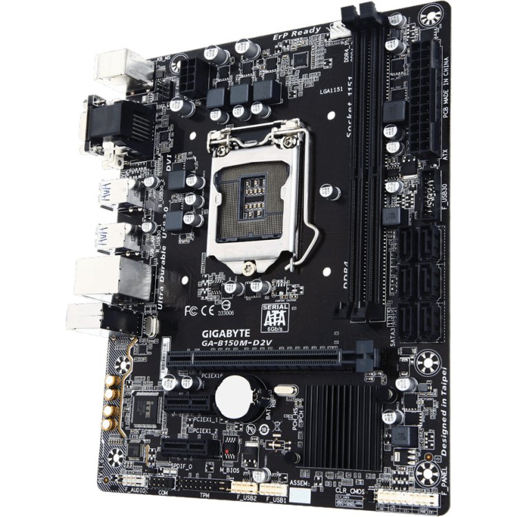 Gigabyte GA-B150M-D2V mATX
