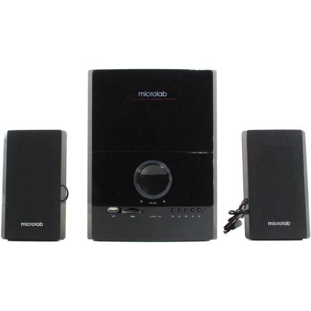 

Microlab M500U Черный, 2.1, 2RCA, MDF, Пластик
