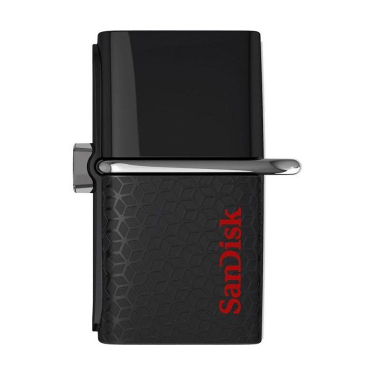 SanDisk Ultra Dual 128Гб, пластик, USB 3.0/microUSB