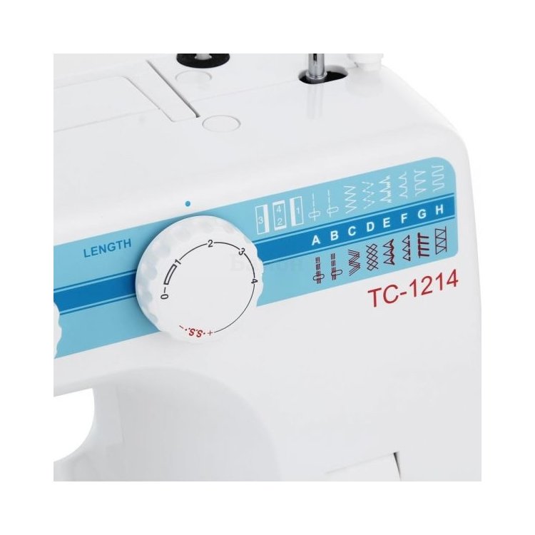 Janome TC 1214 электромеханическое, вертикальный качающийся