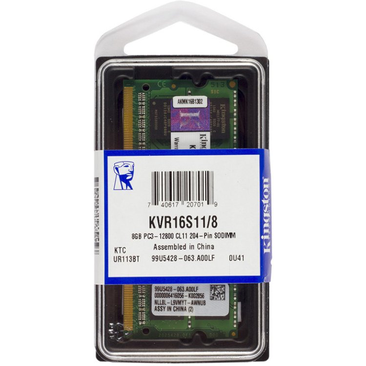 Kingston KVR16S11/8 DDR3