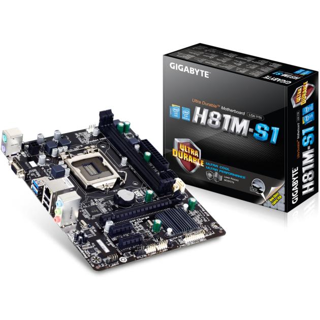 

GIGABYTE GA-H81M-S1 rev. 2.2