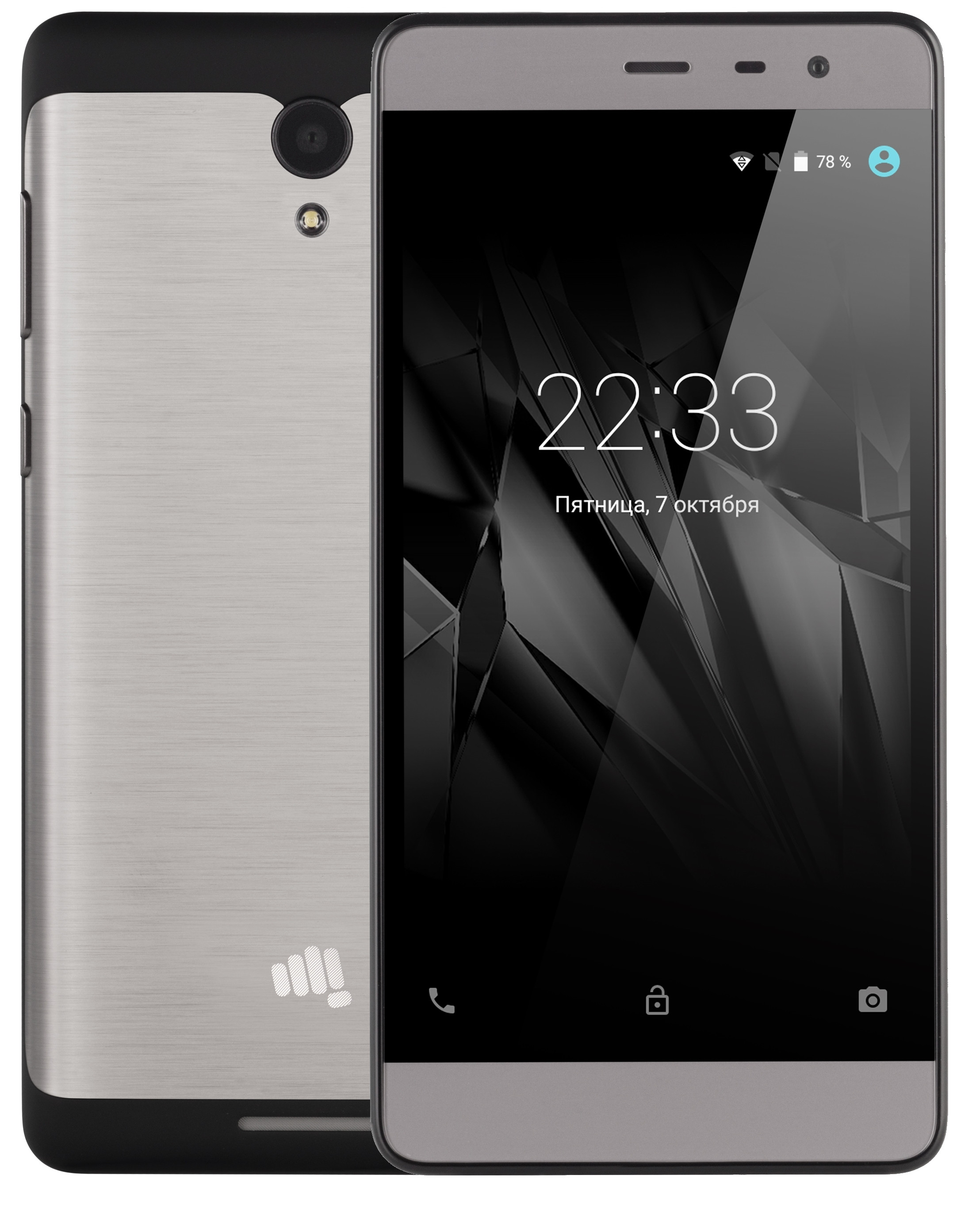 Смартфон Micromax Q4202 Bolt Warrior 2, цена телефона. Цвет черный