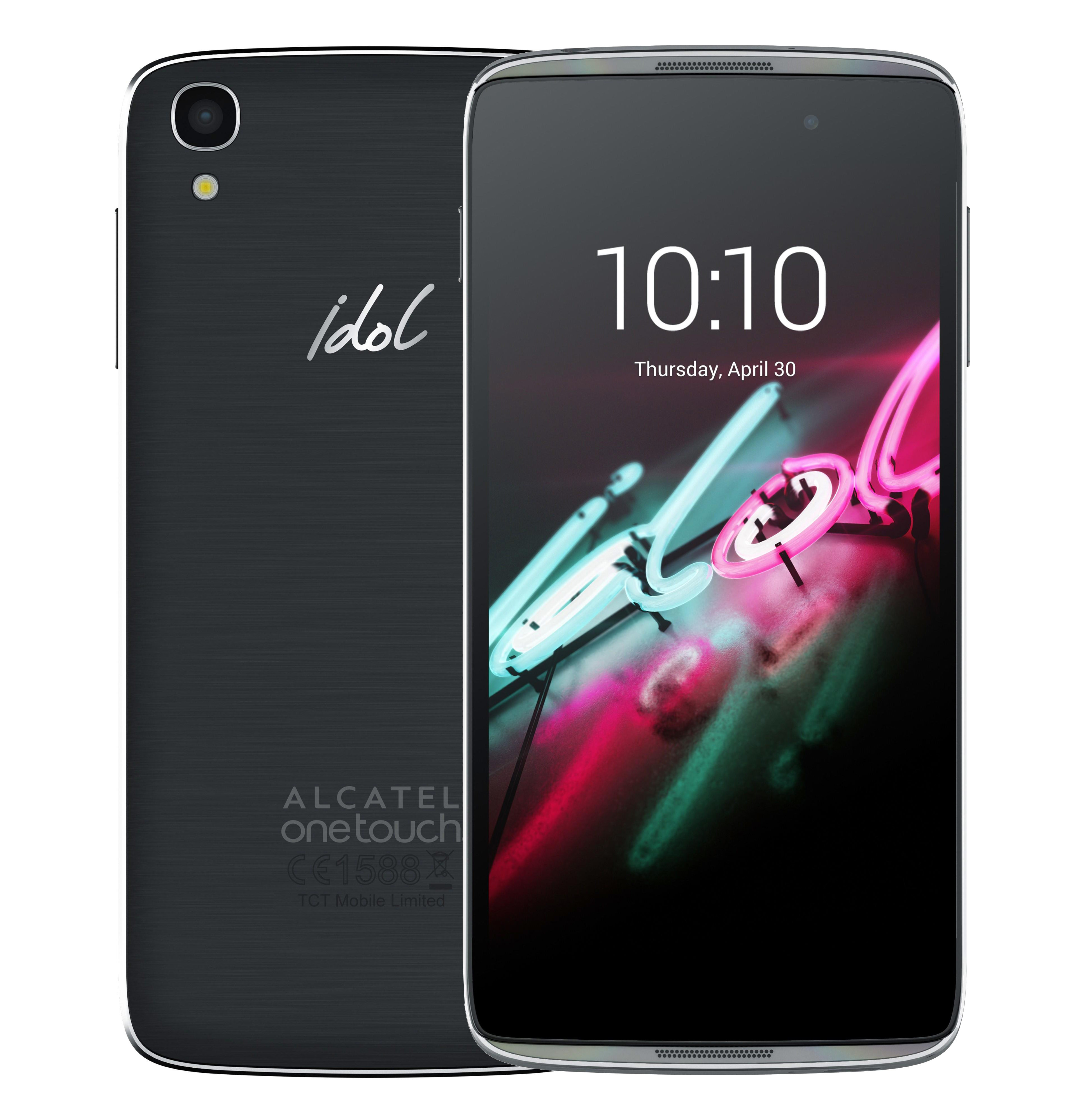 Смартфон Alcatel OneTouch 6045Y 16Гб, 1 SIM, 4G LTE, 3G, цена телефона.  Цвет темно-серый